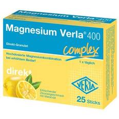 Magnesium Nahrungsergänzung MAGNESIUM VERLA 400 Zitrone Direkt-Granulat