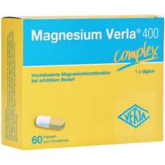 Vitamine & Nahrungsergänzung Vitamine + Mineralstoffe, Magnesium Verla 400 complex Kapseln 60 Stk.