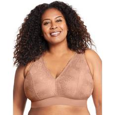 Glamorise Bramour Lexington Plunge-Bralette mit Spitze Cappuccino 1012593331