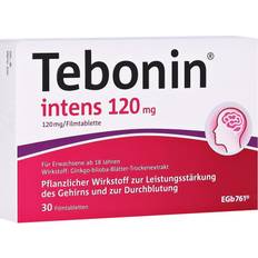 Rezeptfreie Arzneimittel Tebonin intens 120 mg Filmtabletten