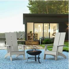 Garden Chairs Flash Furniture Finn Set 2