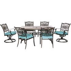 Hanover MONDN7PCSW-2 Monaco Patio Dining Set