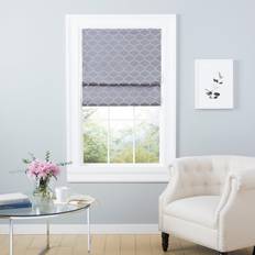 Polyester Pleated Blinds Exclusive Home Montague Trellis Total Blackout