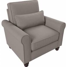 Bush Hudson Accent Beige Herringbone Lounge Chair 36"