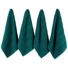 Dish Brushes Design Imports DII Teal Chevron Luxury Barmop