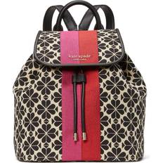 Kate Spade Textile Bags Kate Spade Flower Jacquard Stripe Sinch Medium Flap Backpack
