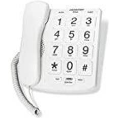 Landline phone for home Packard Bell pb300wh big button phone for elderly seniors landline corded phone with speakerphone