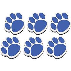 ASH10002-6 Magnetic Whiteboard Eraser Blue Paw 6