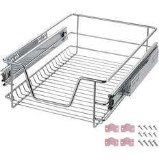 Küchenschubladen & Schrankböden tectake Teleskopskuffe til køkken- og soveværelsesskabe 37 cm