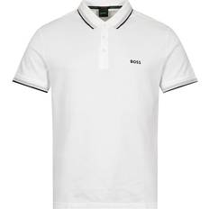 Hugo Boss Herre Pikéskjorter Hugo Boss Athleisure Paddy Polo Shirt - White