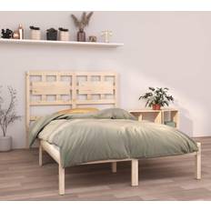 vidaXL Bed Frame Solid 4FT Sängram