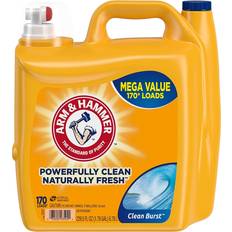 Arm & Hammer Clean Burst HE Liquid Laundry Detergent 170 Loads Value Pack