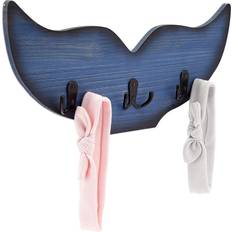 Whale Tail Wall Hook for Nursery, Nautical 15.5 1 Okuna Outpost