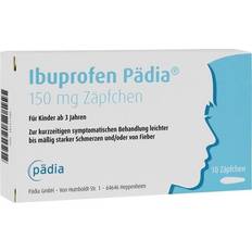 Ibuprofen Rezeptfreie Arzneimittel Ibuprofen Pädia 150 mg Zäpfchen