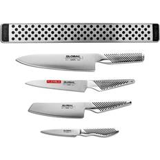 Kitchen Knives Global 5-PC G-42 Magnetic Knife Set