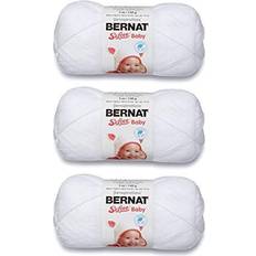 Bernat Softee Baby Yarn - Solids-White, Multipack Of 3 