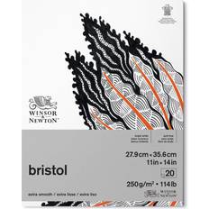 Winsor & Newton Sketch & Drawing Pads Winsor & Newton Bristol Paper Pad 11" x 14" 20 Sheets