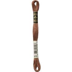 DMC 117-3772 Mouline Stranded Cotton Six Strand Embroidery Floss Thread, Dark Desert Sand, 8.7-Yard