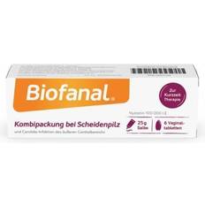 Rezeptfreie Arzneimittel BIOFANAL Kombipackung bei Scheidenpilz Vaginaltabletten+Salbe