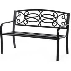 Garden Benches Gardenised Steel Garden Bench