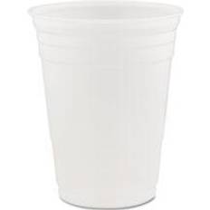 Conex Translucent Plastic Cold Cups, 16oz, 1000/Carton