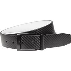 Men - White Belts Nike Men's Carbon Fiber-Texture Reversible Belt, Black/White