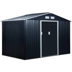 Metal garden shed OutSunny Utility 845-031CG (Building Area 38.43 sqft)