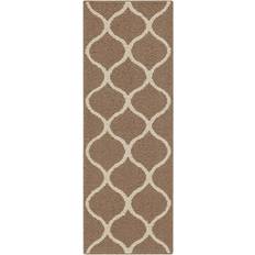 Maples Rugs Rebecca White, Brown, Gray, Green, Blue, Silver 21x60"