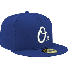New Era Hats New Era Men's Royal Baltimore Orioles Logo 59FIFTY Fitted Hat Royal