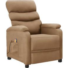 vidaXL Massage Chair Cappuccino