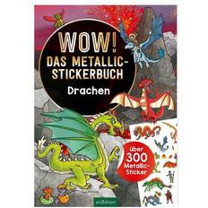 WOW! Das Metallic-Stickerbuch Drachen