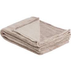 Polyester Decken STORY Coralfleecedecke Emely ¦ Filz Beige