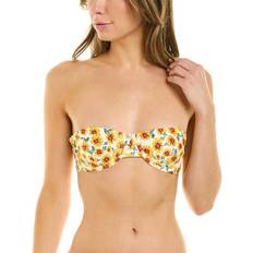 WeWoreWhat Sunflower Balconette Bikini Top - Off White