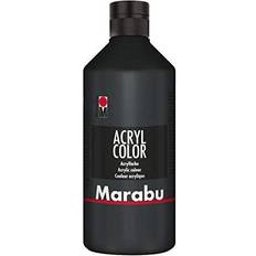 Marabu 073 Acrylfarbe schwarz 500,0 ml