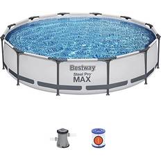 Swimming Pools & Accessories Bestway Steel Pro Max Pool Set Ø3.7x0.8m