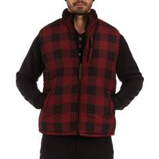 Smith's Workwear Men's Printed Sherpa-Lined Vest