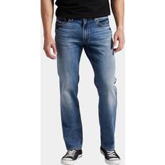 Silver Jeans Allan Slim Fit Straight Leg Indigo x