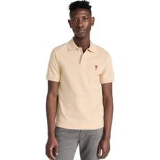 Ami Paris Polo Shirt Vanilla