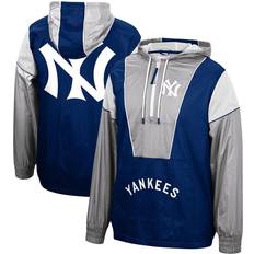 Mitchell & Ness New York Yankees Jackets & Sweaters Mitchell & Ness New York Yankees Highlight Reel Windbreaker Half-Zip Hoodie Jacket Sr