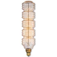 LED Lamps Bulbrite 60 Watt Dimmable Grand Nostalgic Medium E26 Incandescent Spiral Water Bottle