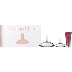 Calvin Klein Dame Gaveesker Calvin Klein Perfume Set Euphoria 3 Pieces 100ml
