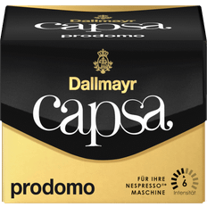 Kaffeekapseln reduziert Dallmayr Capsa Prodomo 56g, 10 Kapseln