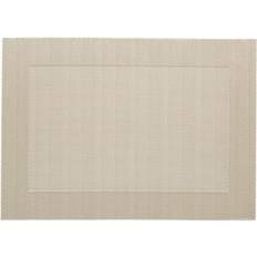 Polyester Tischdecken & Stoffservietten ASA Selection, Tischset, Tischset Platzdeckchen Beige