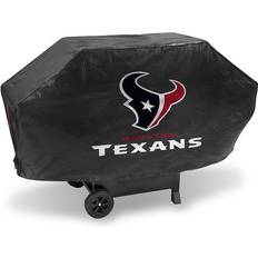 Heavy duty velcro Rico Industries Houston Texans Black Deluxe Grill Cover Deluxe Vinyl Grill Cover 68" Wide/Heavy Duty/Velcro