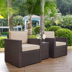 Outdoor Lounge Sets Crosley Furniture Palm Harbor 3 Outdoor Lounge Set