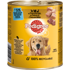 Hunde - Hundefutter - Trockenfutter Haustiere Pedigree Hundefutter Classic 800 Geflügel