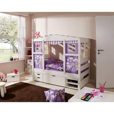 Matratzen TICAA Hausbett MINI Prinzessin Lila Var 3