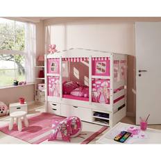 Bettzubehör TICAA Hausbett MINI Prinzessin Rosa Var 3