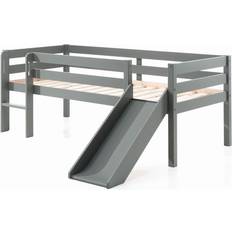 Betten Vipack Pino Low Mid Sleeper Bed with Slide 175x207.6cm