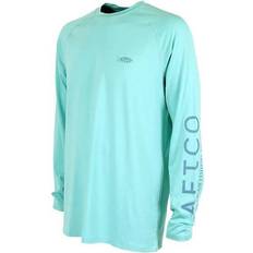 AFTCO Mens Long Sleeve Hunting Fleece Pullover Sun Protection